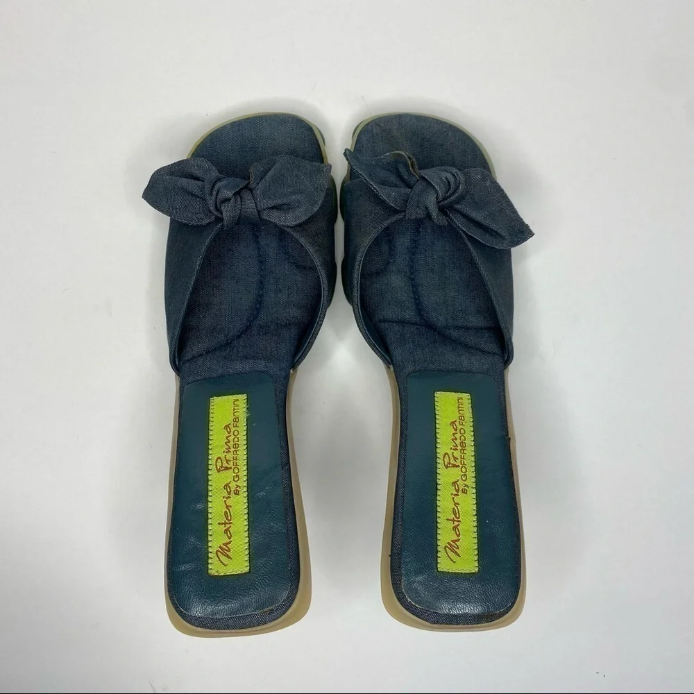 Materia Prima Denim Heels